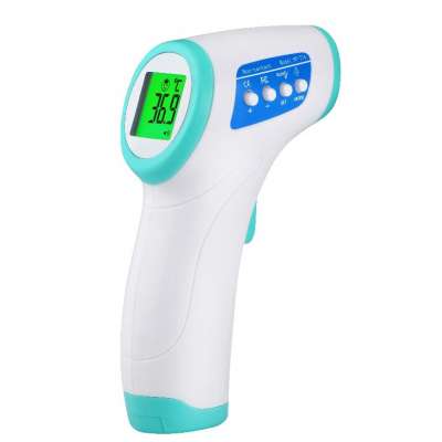 Non-contact Infrared Thermometer In Stock Electronic body temperature gauge instruments LCD Digital Forehead ir Thermometer