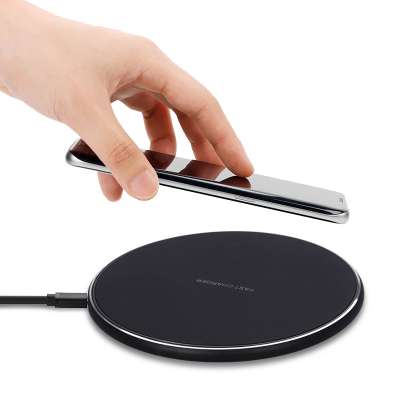 10W Table Wireless Phone Charger for iPhone for Samsung Shezhen Professional Manufacturer Qi Charger Wireless Charging Pad