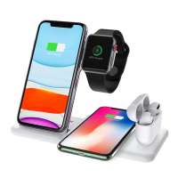 Adjustable Wireless Charging Stand 15W Fast Charger Kit with Adapter